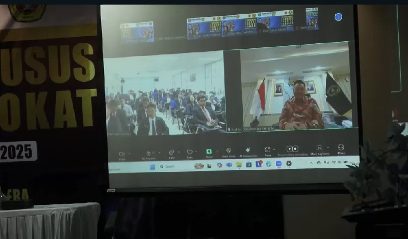 Ketum Peradi Prof Otto Hasibuan. (KONTEKS.CO.ID/Ist)