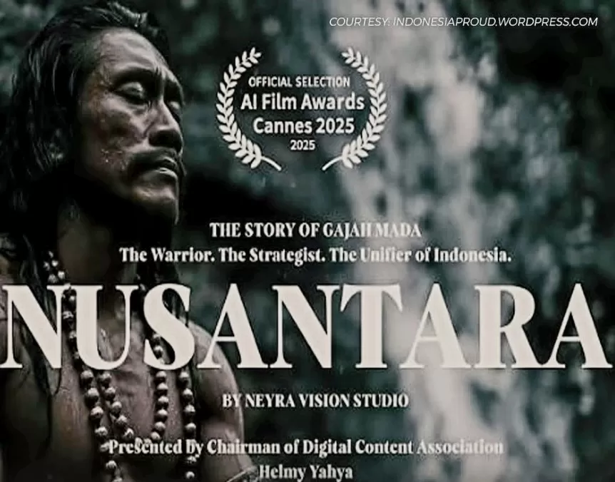 Nusantara produksi Helmy Yahya meraih Best Documentary di AI Film Awards Cannes 2025. (Foto: Film Nusantara)