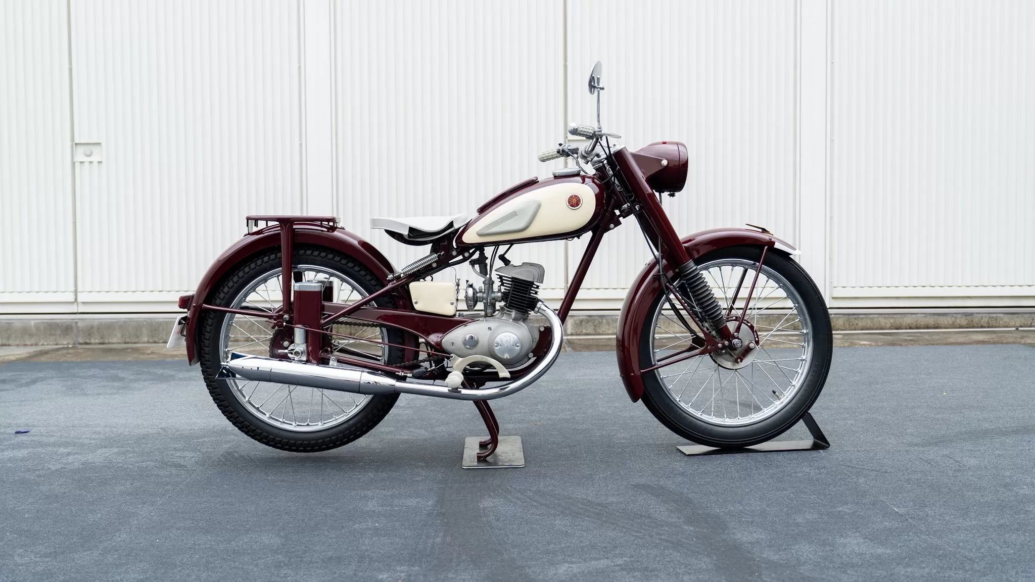 Motor Yamaha YA-1. (Instagram.com/our510.garage)