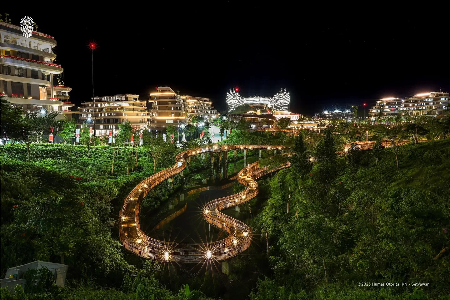 Peneliti BRIN tinjau sumber air IKN, soroti pentingnya kolaborasi menjaga pasokan air bersih. (Instagram.com/ikn_id)