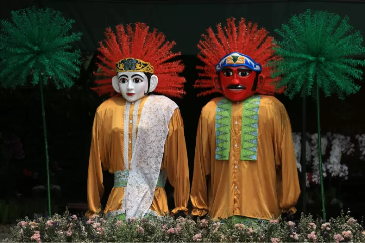 Parade ondel-ondel. (Canva.com)