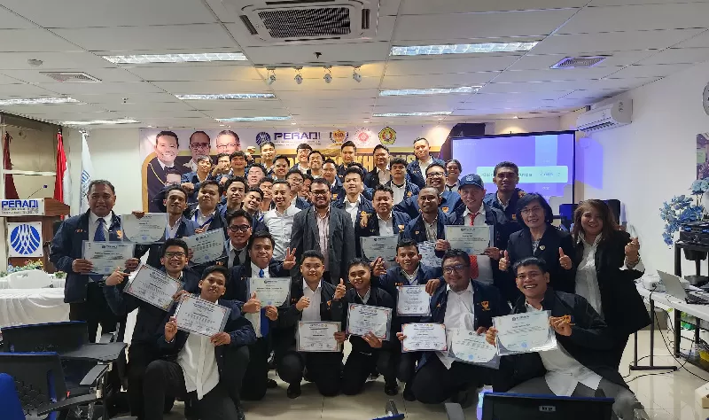 Peserta PKPA Angkatan VIII Peradi Jakbar, UPN Veteran, dan Ikadin. (KONTEKS.CO.ID/Ist)