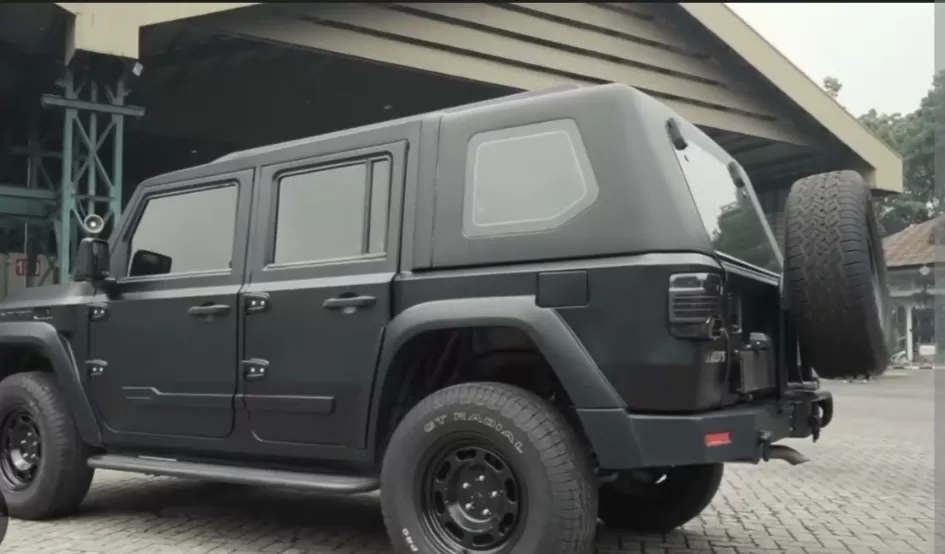 Gambar Maung Pindad (Youtube/KemhanRI)