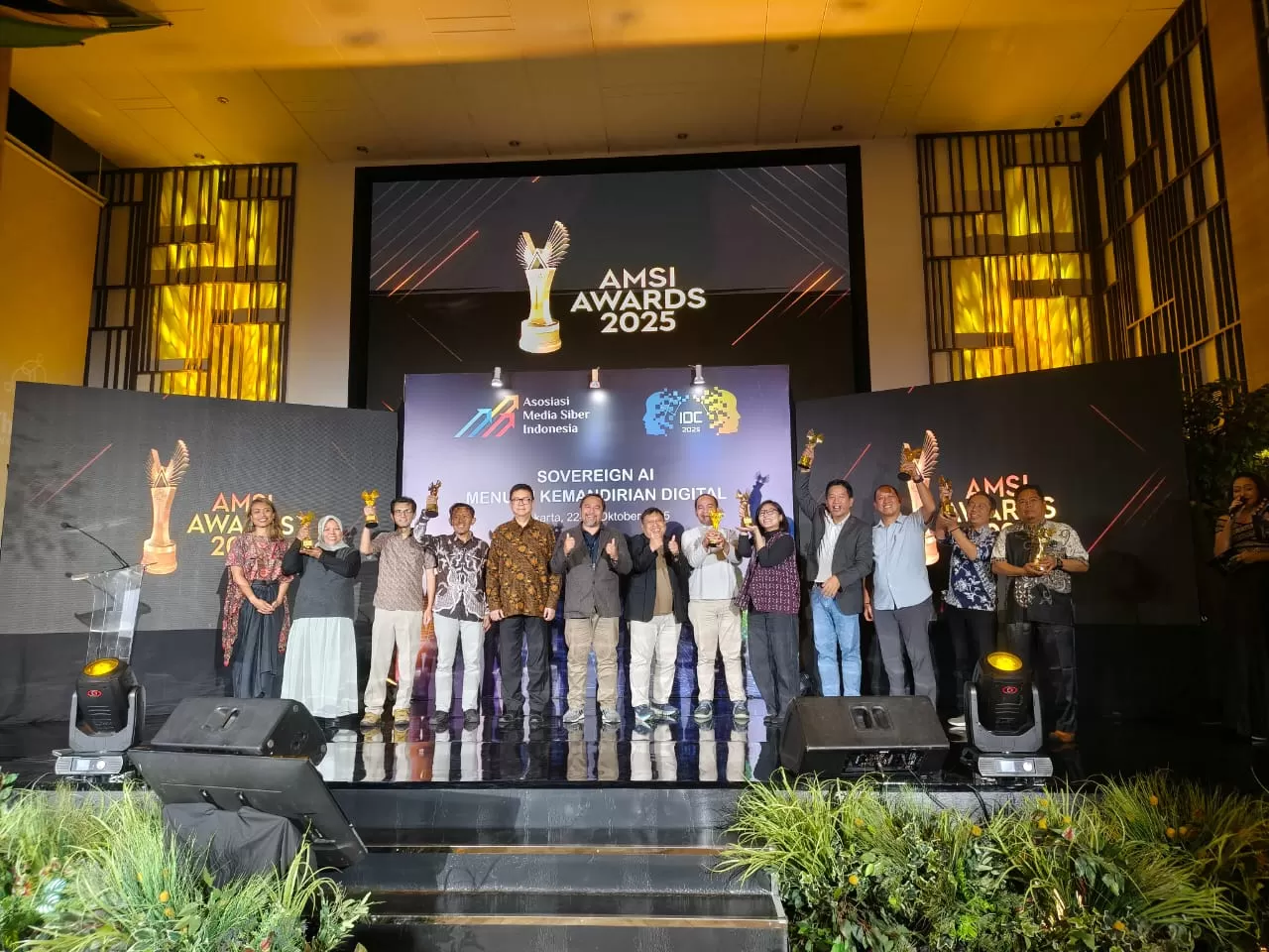 Ajang AMSI Award 2025 (Foto: Konteks.co.id)