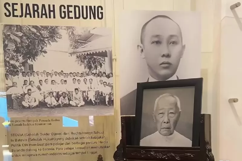 Sie Kong Lian, pemilik rumah kos yang melahirkan tokoh-tokoh nasional. Kosannya juga menjadi tempat deklarasi Sumpah Pemuda. (KONTEKS.CO.ID/Dok. IG Museum Sumpah Pemuda)