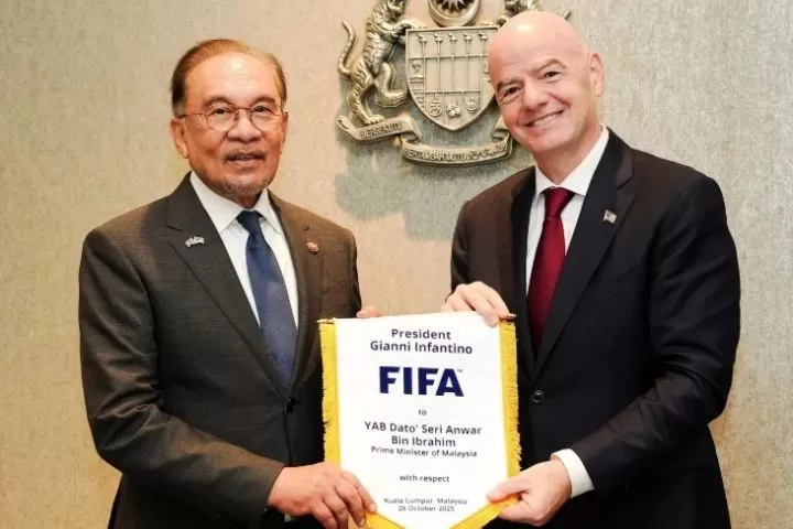 Presiden FIFA Gianni Infantino resmi meluncurkan FIFA ASEAN Cup (Foto: instagram/@gianni_infantino)