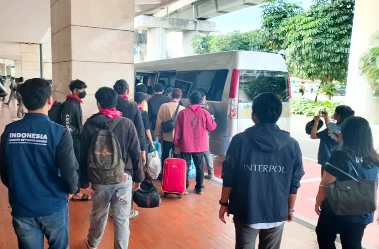 26 WNI korban online scam akhirnya pulang ke tanah air.&nbsp;(Dok Kemenlu)