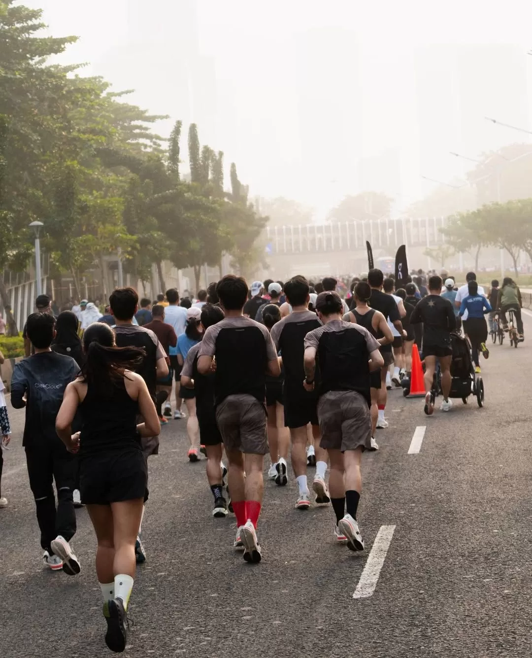 Ilustrasi orang yang sedang berlari. (Instagram @orp_indonesia)