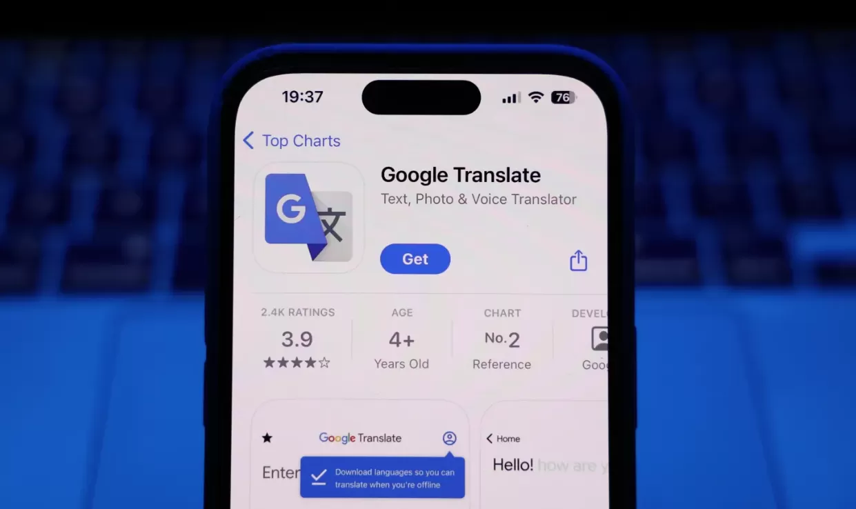 Google Translate (foto: Jakub Porzycki/NurPhoto / Getty Images)