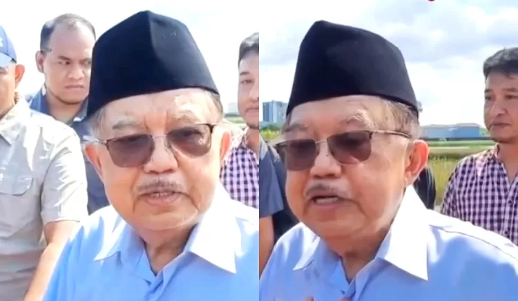 Jusuf Kalla turun langsung ke lahan sengketa Tanjung Bunga Makassar. (Instagram @jusufkalla)