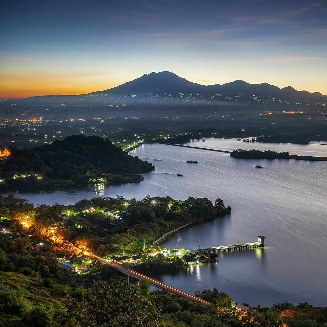 Waduk Gajah Mungkur. (Instagram.com/lawu3265mdpl)