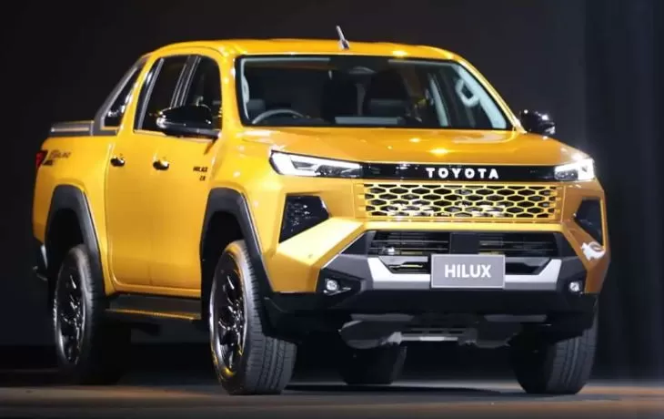Toyota Hilux listrik generasi ke-9. (Foto: Toyota)