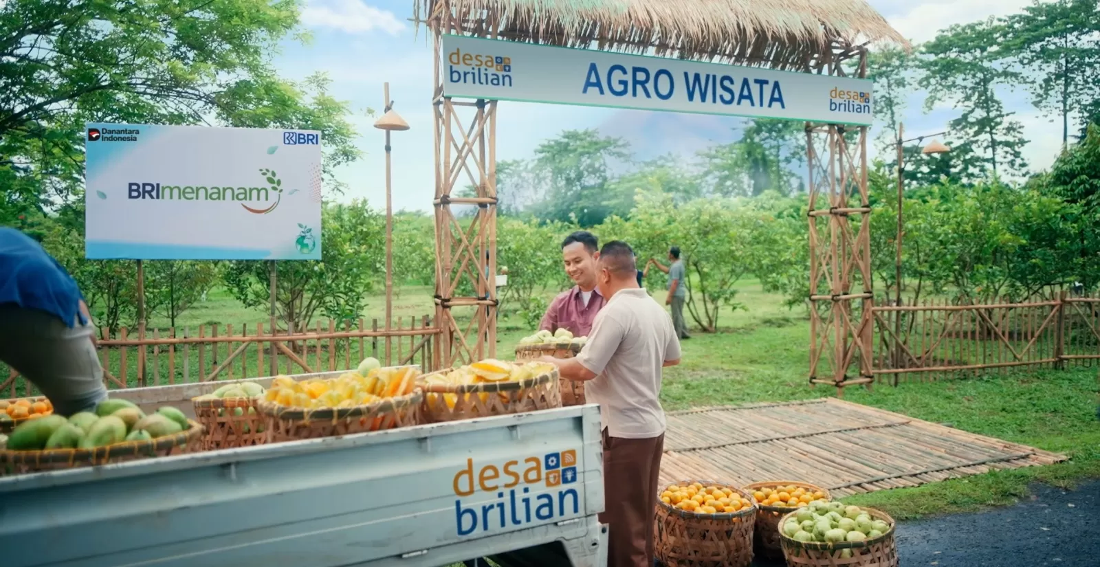Desa BRILian yang diinisiasi oleh BRI sudah menjangkau hingga 4.909 desa di seluruh Indonesia per September 2025. (Foto: BRI)