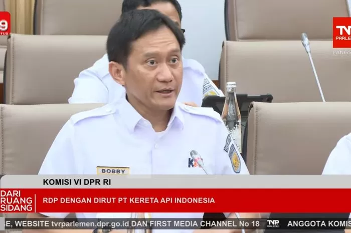 Dirut KAI Bobby Rasyidin kini menyatakan siap melakukan perluasan kereta cepat hingga Banyuwangi. (TV Parlemen)