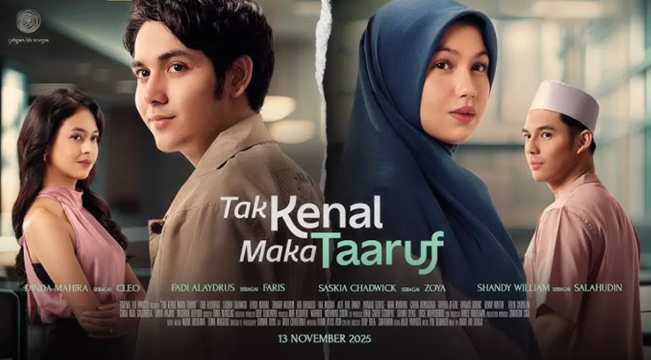 Tak Kenal Maka Taaruf Tayang 13 November 2025 (foto: cinema21)