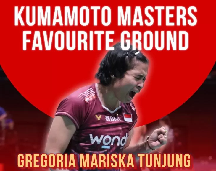 Gregoria Mariska Tunjung menapaki final ketiga secara berturut Kumamoto Masters 2025. (Foto: PBSI)