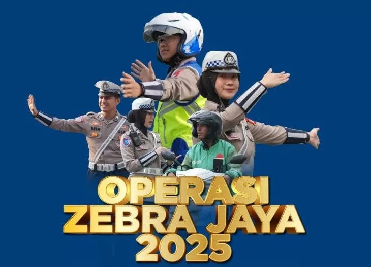 Polda se-Indonesia dan jajaran mulai 17 November menggelar Operasi Zebra 2025. (Foto: X.com TMC Polda Metro Jaya)