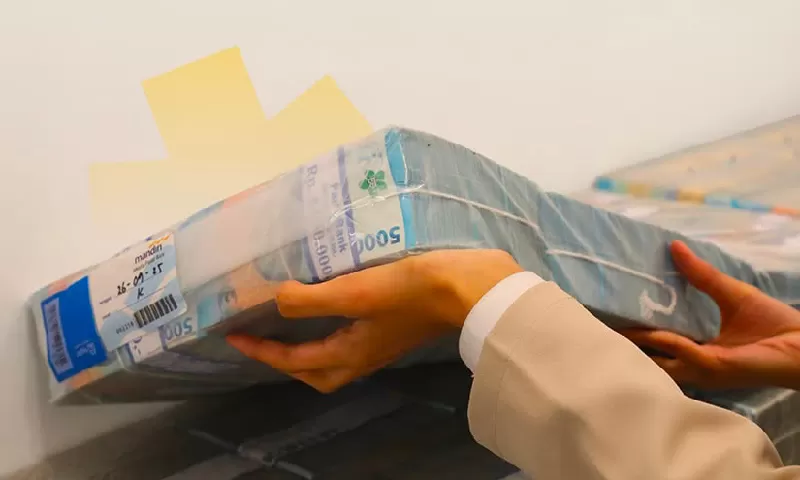 Ilustrasi Uang suap. (KONTEKS.CO.ID/Dok. KPK)