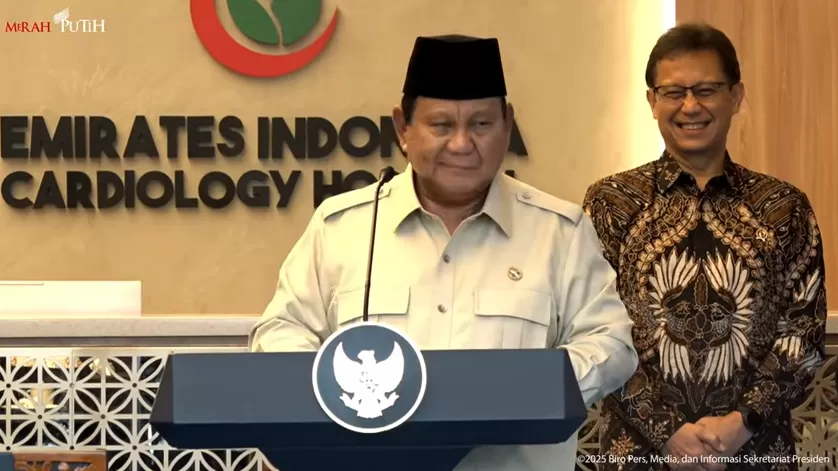 Presiden Prabowo sebut akan beri beasiswa kedokteran-perawat (Foto: YouTube/Sekretariat Presiden)