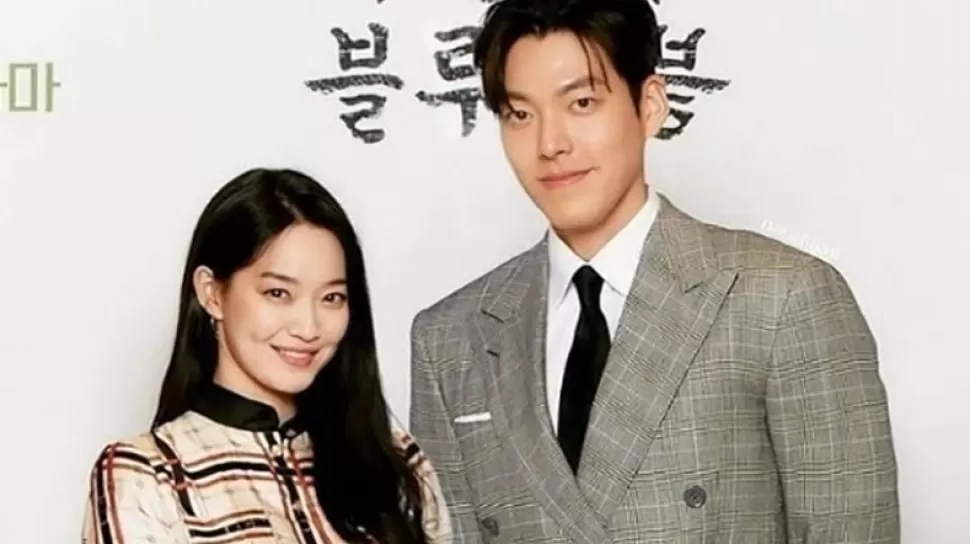 Shin Min Ah dan aktor Kim Woo Bin (foto: tvN_drama)