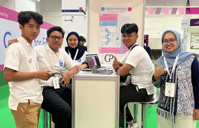 Pelajar Praxis High School Sabet Juara 2 Kompetisi AI Asia di Singapura (Foto: Istimewa)
