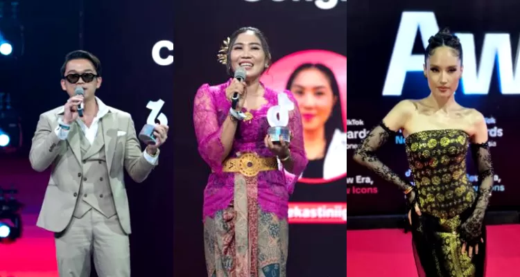 Ini daftar pemenang TikTok Awards Indonesia 2025 umumkan 19 pemenang, hadirkan era baru kreator inspiratif dan berdampak. (TikTok Indonesia/Konteks.co.id/Rat Nugra)