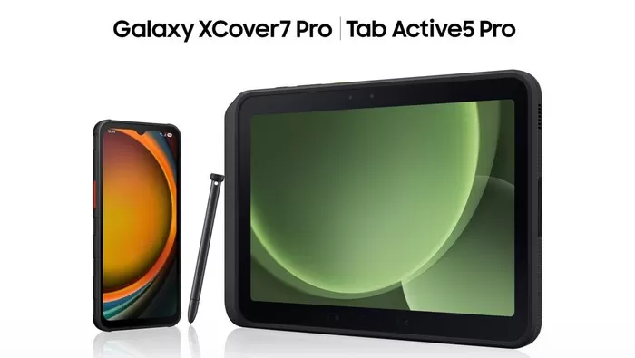 Galaxy XCover7 Pro dan Tab Active5 Pro. (Samsung Indonesia)