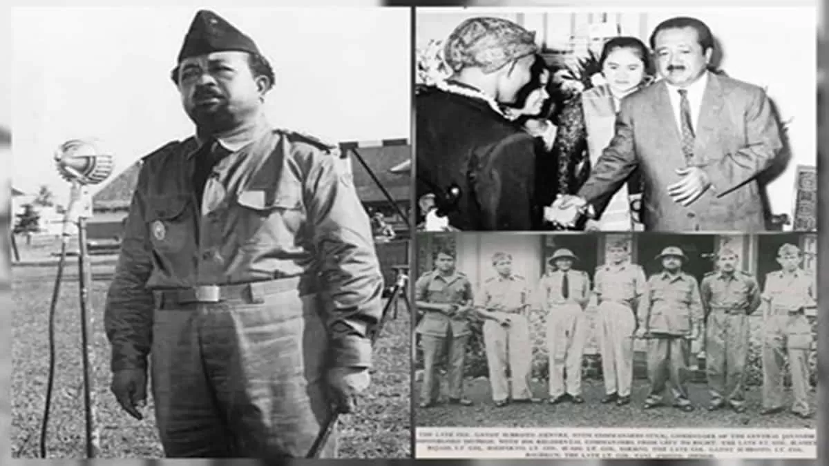 Sosok tokoh militer Indonesia, Gatot Soebroto, yang pernah menyelamatkan karier Soeharto dari TNI AD. (Istimewa)