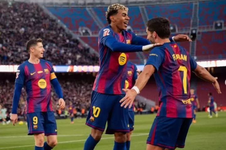 Barcelona menang telak 4-0 atas Athletic Bilbao di Camp Nou (Foto: instagram/@fcbarcelona)
