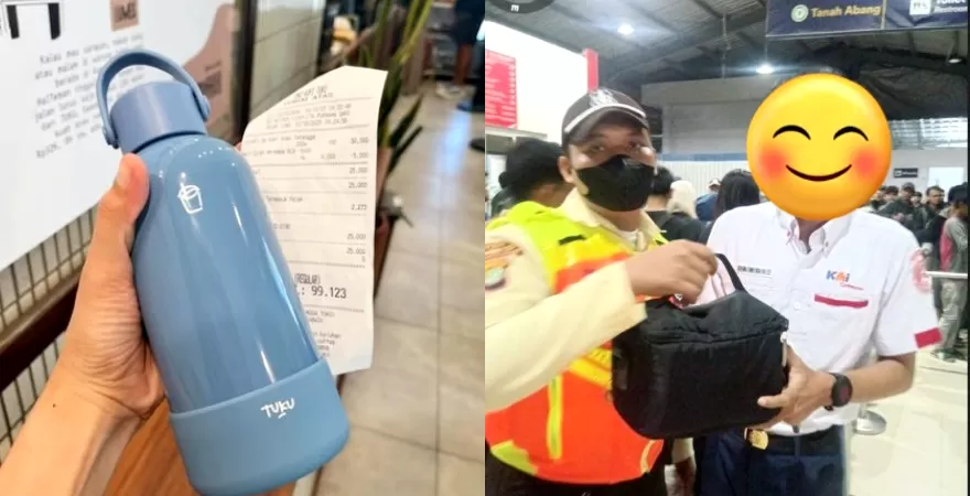 KAI tegaskan petugas KRL Argi tidak dipecat&nbsp;gara-gara tumbler penumpang hilang. (thread)