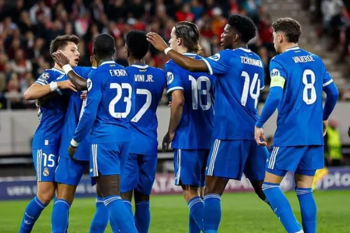 Real Madrid menang 4-3 atas Olympiakos di Liga Champions (Foto: instagram/@realmadrid)