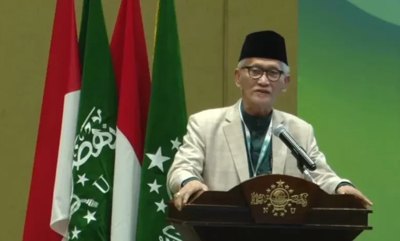 KH Miftachul Akhyar sebut Gus Yahya bukan lagi ketua umum PBNU, kepemimpinan di tangan Rais Aam  &nbsp; (Foto: PBNU)