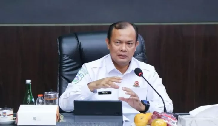 Kepala BMKG, Teuku Faisal Fathani, menyampaikan ramalan cuaca saat Nataru. (Foto: BMKG)