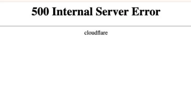 Cloudflare dilaporkan kembali down sehingga mengganggu operasi aplikasi besar. (Foto: Tangkapan Layar X)