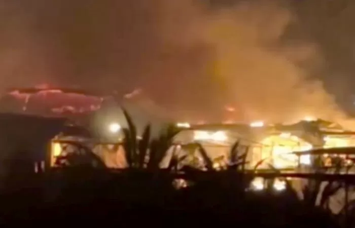 Ledakan tabung gas picu kebakaran di sebuah klub malam India hingga tewaskan 23 orang (Foto: Herald Goa)