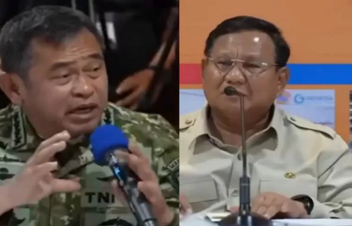 Presiden Prabowo Subianto tanyakan Aramco ke KSAD Jenderal TNI Maruli Simanjuntak dalam rapat terbatas bencana Aceh-Sumatra 2025 (Foto: YouTube/Sekretariat Presiden RI)
