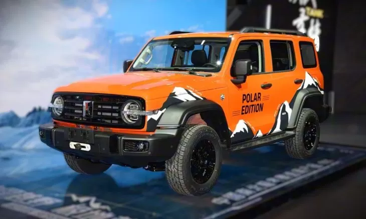 Tank 300 Polar Edition mengembangkan landasan operasional cuaca dingin ini dengan menawarkan model produksi yang dilengkapi fitur opsional untuk penggunaan suhu rendah. (Foto: Ilustrasi Cars News China)