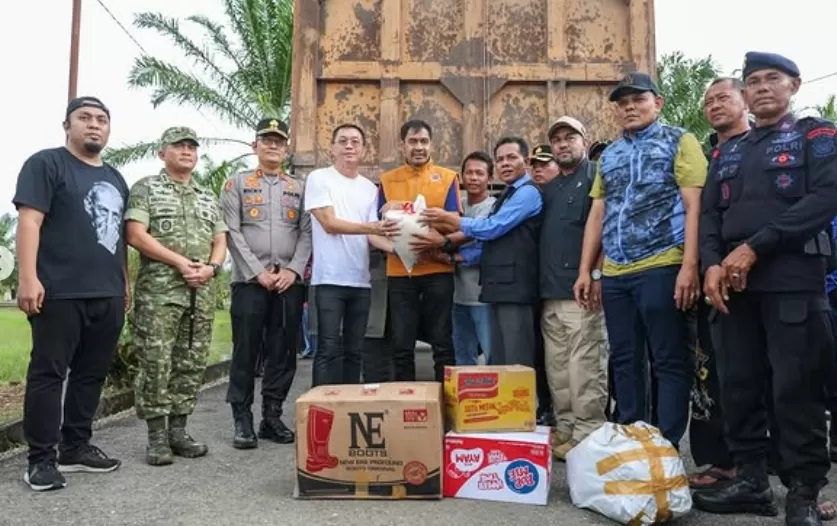 Gubernur Aceh tegaskan cek bantuan 80 Ton yang diduga hilang.&nbsp;(Instagram @muzakirmanaf1964)