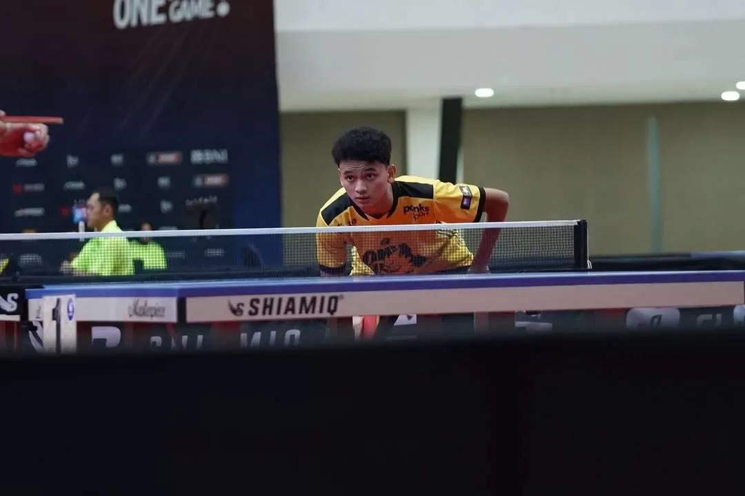 Atlet tenis meja Indonesia Muhamad Naufal Junindra Irawan, yang akan berkompetisi di SEA Games 2025 di Thailand. (Instagram Naufal)