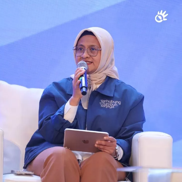 Direktur Utama Telkom pasca-RUPSLB Perseroan masih dipercayakan kepada Dian Siswarini. (Foto: Telkom)