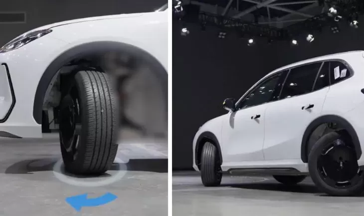 Pada 12 Desember, pejabat Geely Automobile membagikan video teknologi unit penggerak baru yang dikembangkan sendiri pada Geely EX5. (Foto: Car News China)