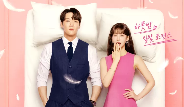 Choi Jin Hyuk dan Oh Yeon Seo elegan di atas ranjang dalam poster drama Positively Yours. (Channel A)