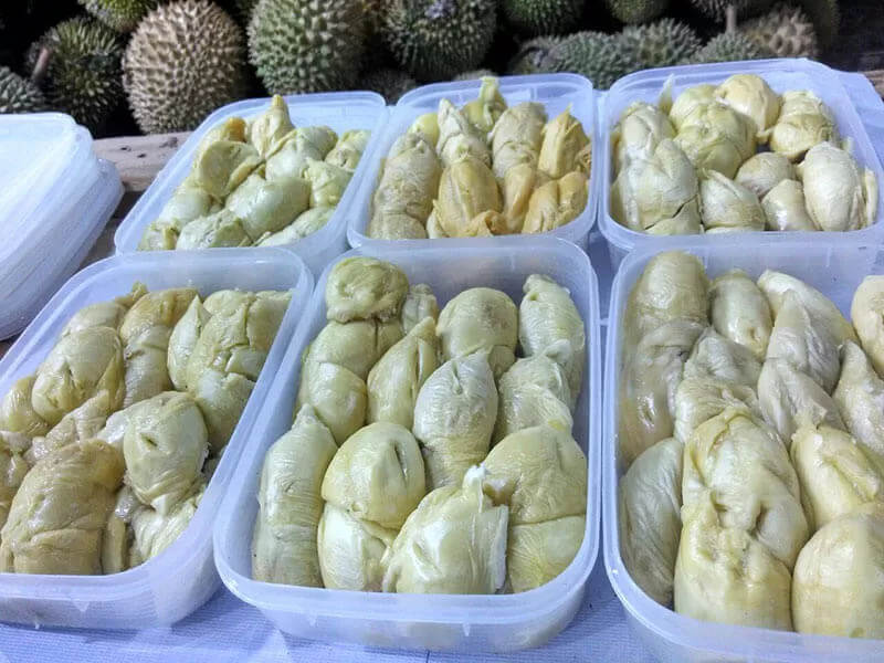Ilustrasi durian yang akan dibekukan. (Istimewa)