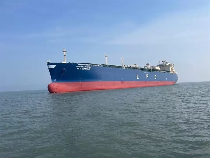 Tanker Hyundai LNG (Istimewa)
