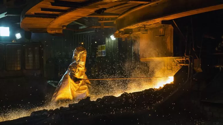 Smelter nikel di Sorowako, Luwu Timur, Sulsel.  (Marcelo Coelho)