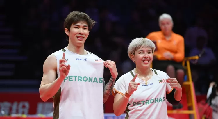 Chen Tang Jie dan Toh Ee Wei  terhenti di semifinal BWF World Tour Finals 2025. (X&nbsp;@nals0ul_)