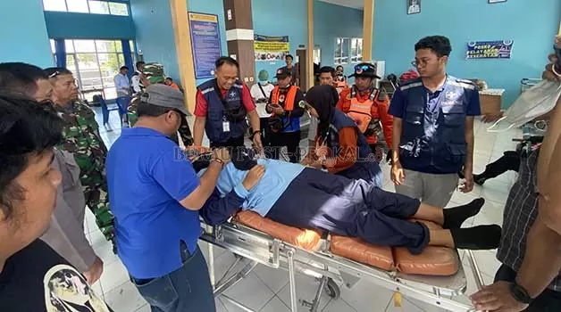 DITINGKATKAN: Dinas Kesehatan Berau membangun posko pelayanan kesehatan di setiap titik penyeberangan yang disediakan Pemkab Berau.