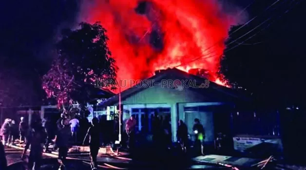 MINIM PERSONEL: Petugas Pemadam Kebakaran di Badan Penanggulangan Bencana Daerah (BPBD) Berau saat ini sangat minim.