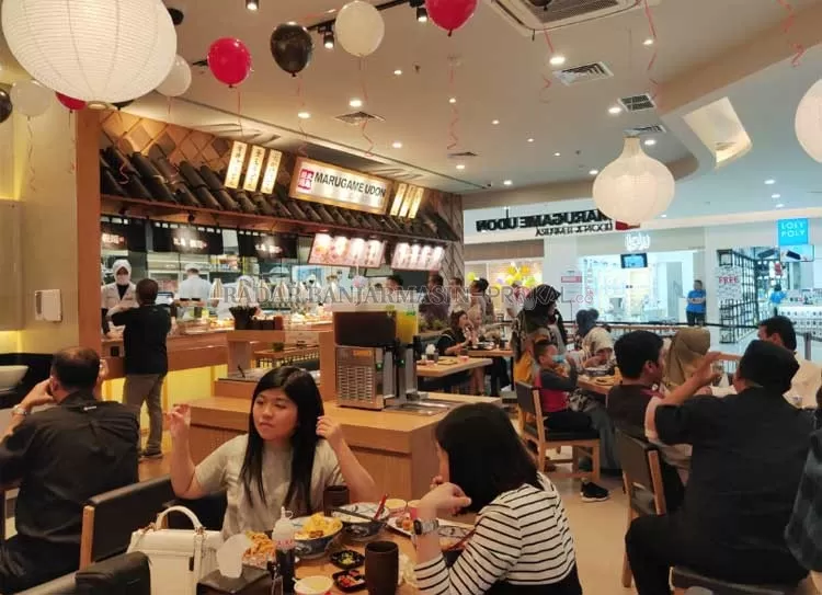 BARU: Tenant baru yang kembali hadir di Duta Mall Banjarmasin. | FOTO: NISA/RADAR BANJARMASIN