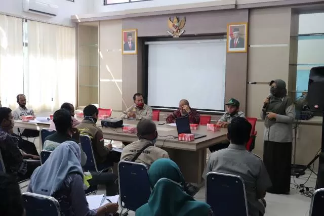 SMK-PP Negeri Banjarbaru melakukan kunjungan ke Dinas Pertanian Kabupaten Tanah Bumbu Kamis, (13/8) dalam rangka sosialisasi Kostratani.